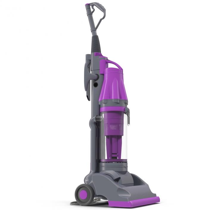 3D model Stand Up Vacuum Cleaner Violet