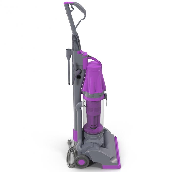 3D model Stand Up Vacuum Cleaner Violet