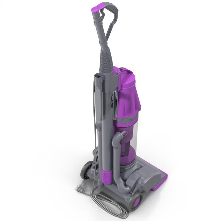 3D model Stand Up Vacuum Cleaner Violet