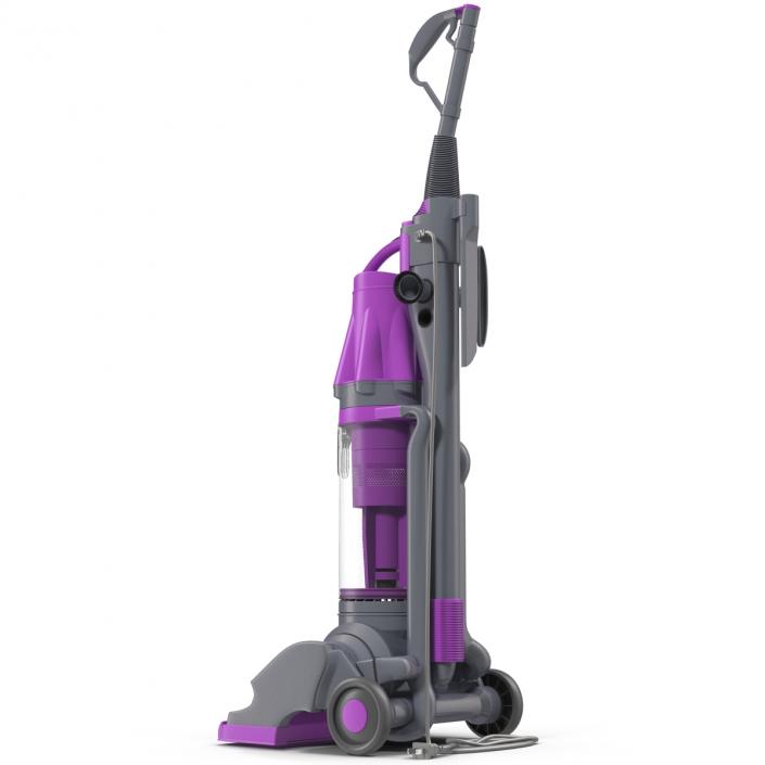 3D model Stand Up Vacuum Cleaner Violet