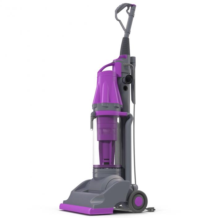 3D model Stand Up Vacuum Cleaner Violet