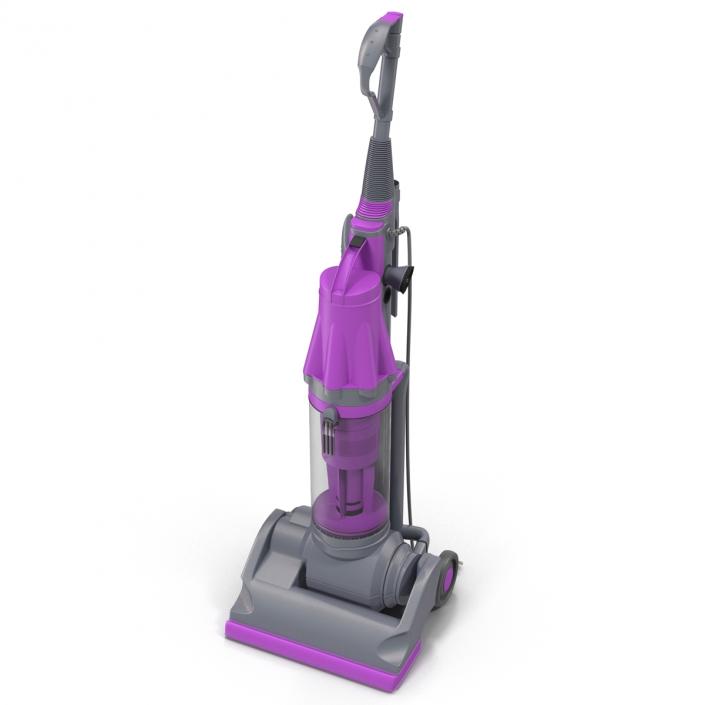 3D model Stand Up Vacuum Cleaner Violet