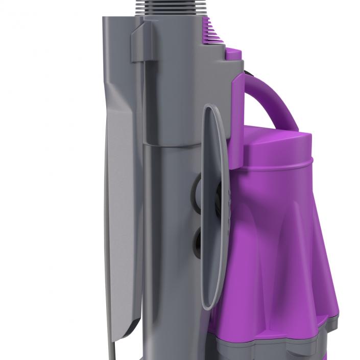 3D model Stand Up Vacuum Cleaner Violet