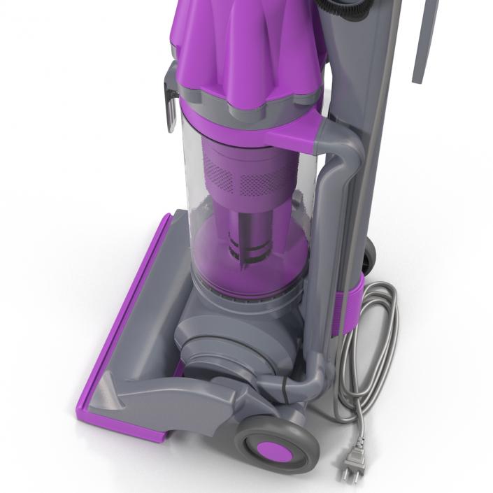 3D model Stand Up Vacuum Cleaner Violet