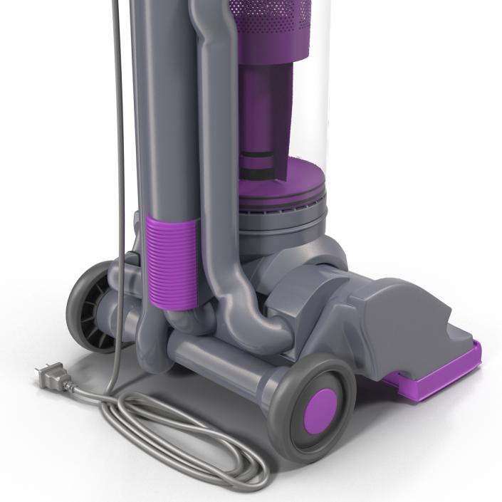 3D model Stand Up Vacuum Cleaner Violet