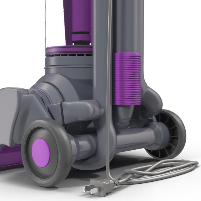 3D model Stand Up Vacuum Cleaner Violet