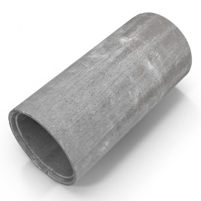 3D model Concrete Pipe 2