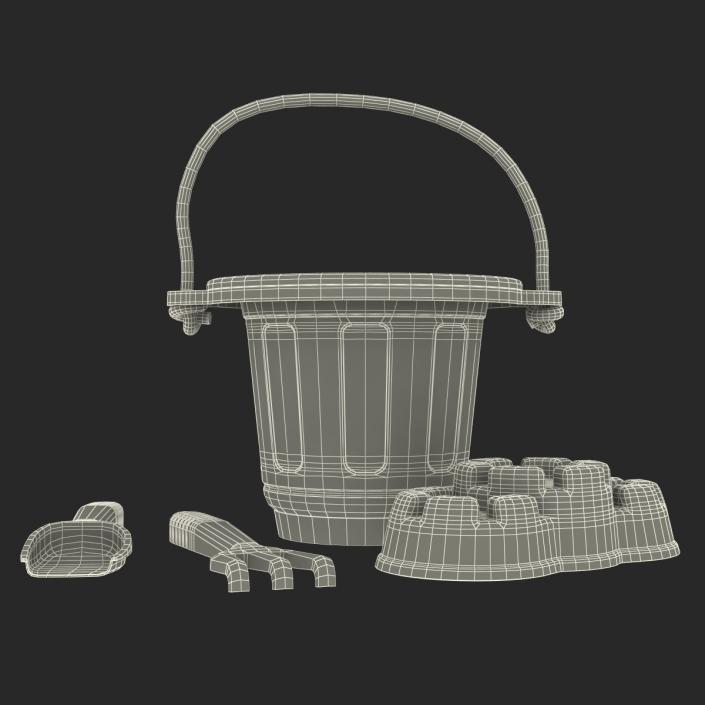 3D Sand Play Set model