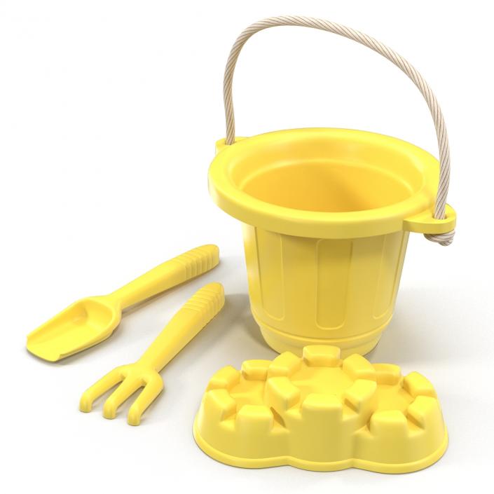 3D Sand Play Set model