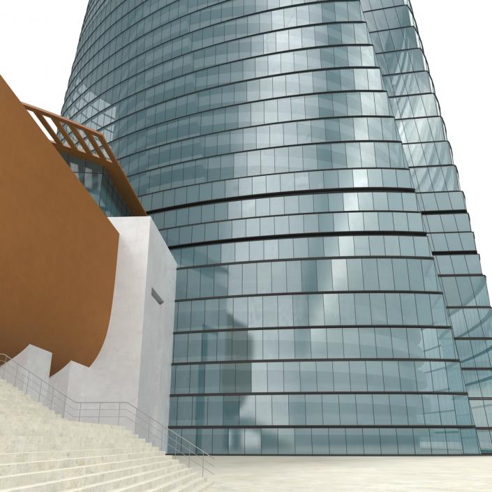 3D model Shanghai Tower China