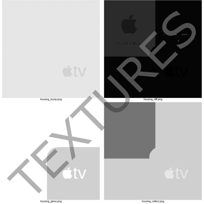 3D model Apple TV