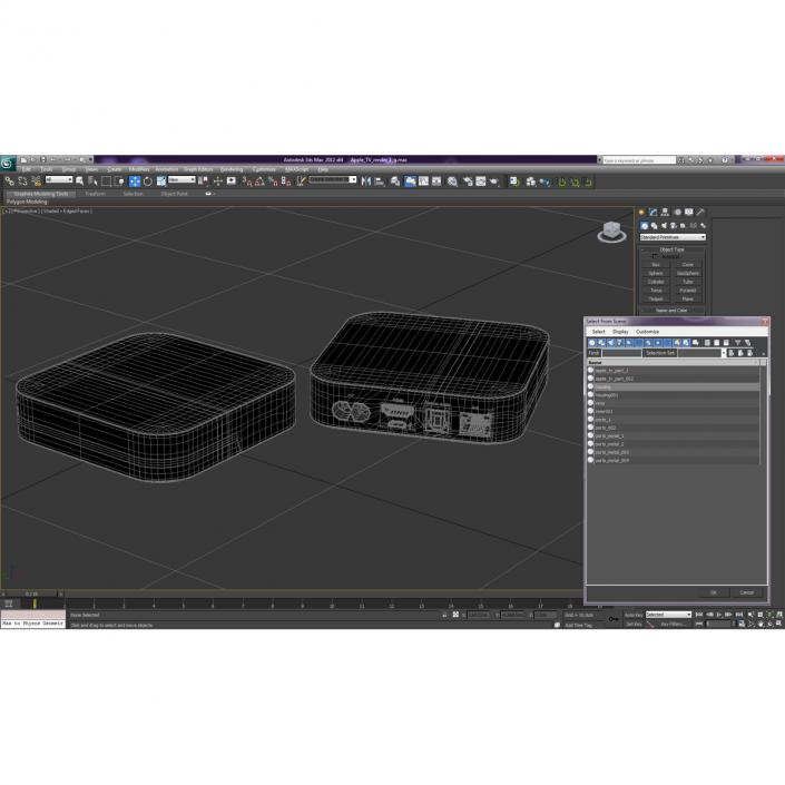 3D model Apple TV