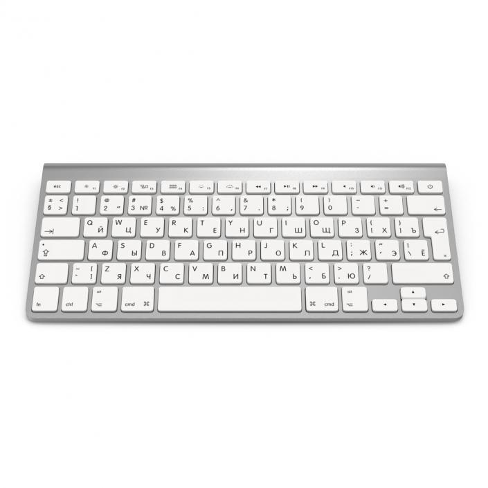 3D Apple Wireless Keyboard model