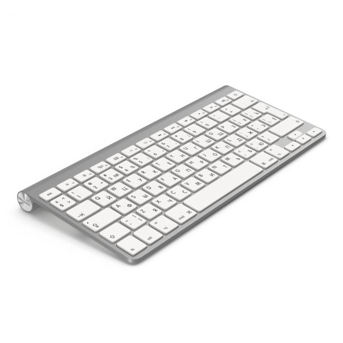 3D Apple Wireless Keyboard model