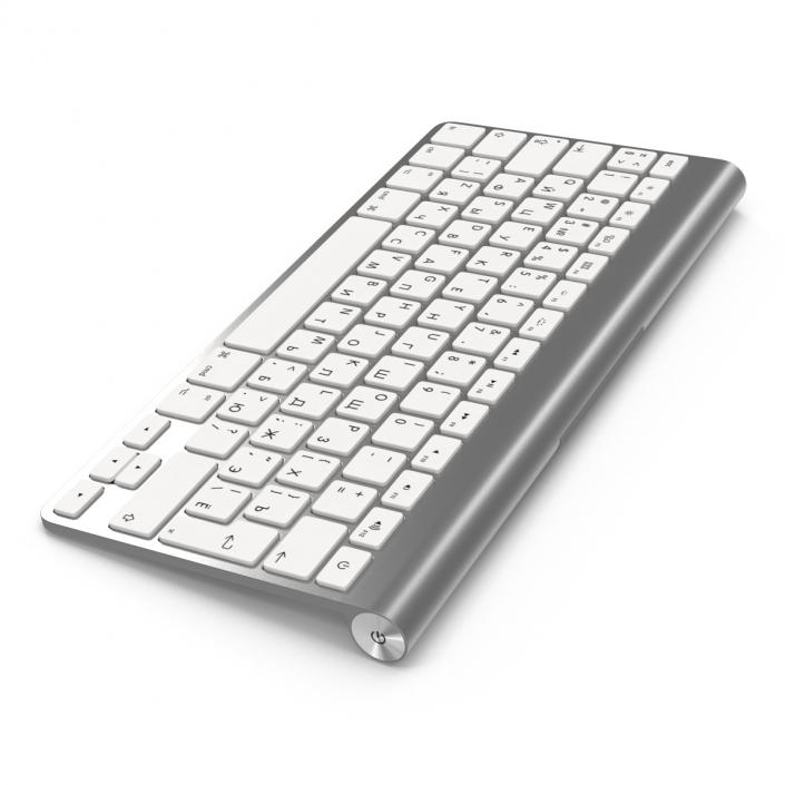 3D Apple Wireless Keyboard model