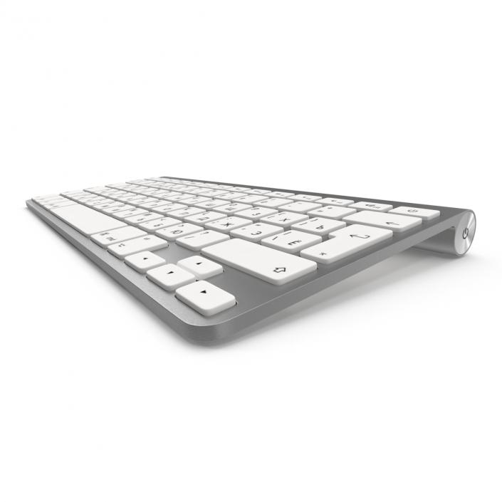 3D Apple Wireless Keyboard model