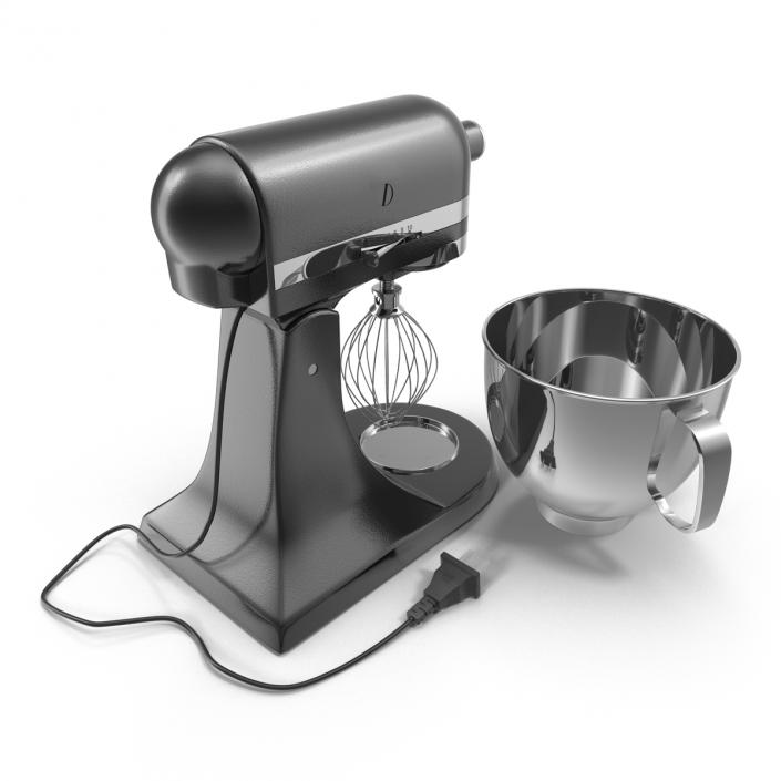 Stand Mixer Black 3D