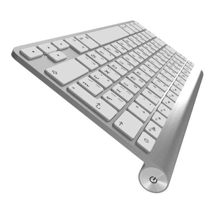 3D Apple Wireless Keyboard model