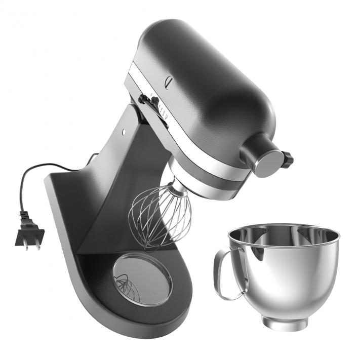 Stand Mixer Black 3D