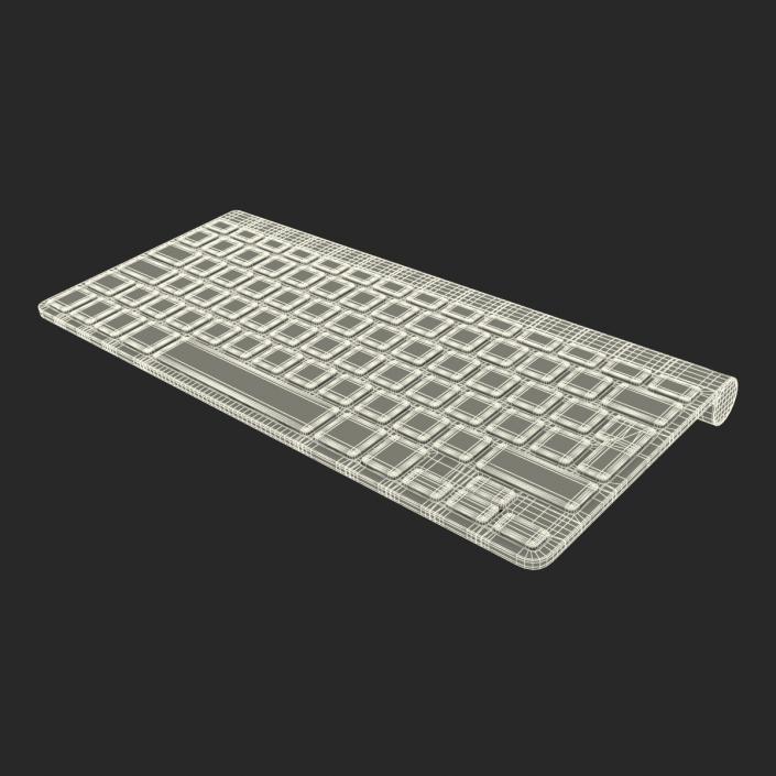 3D Apple Wireless Keyboard model