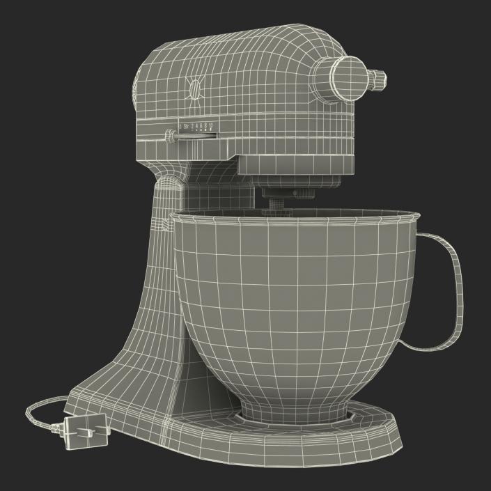 Stand Mixer Black 3D