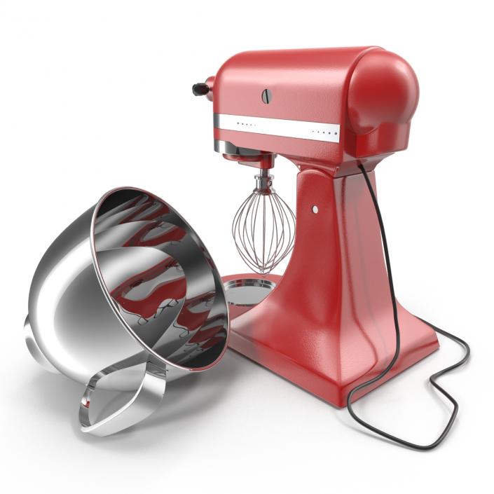 3D model Stand Mixer Red