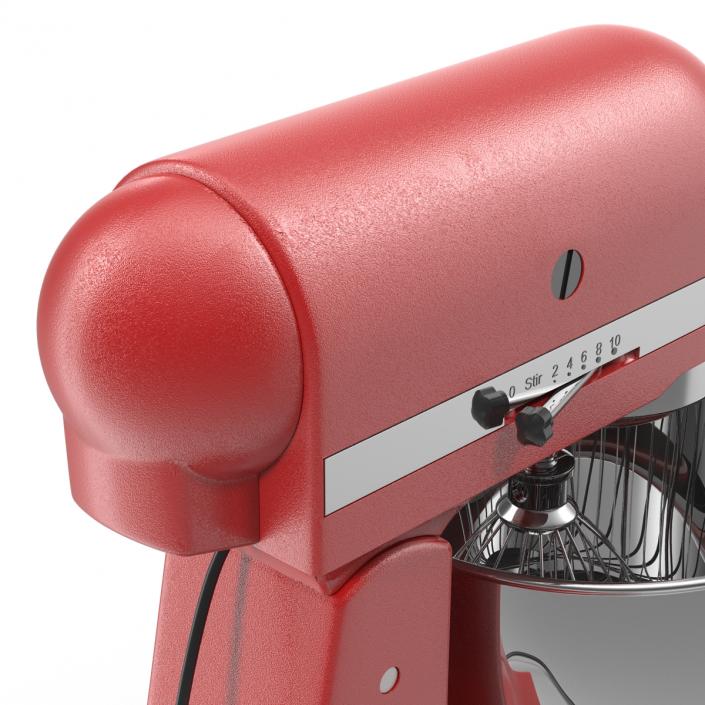 3D model Stand Mixer Red