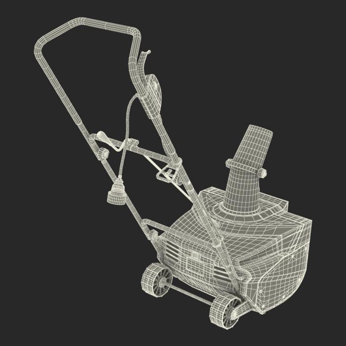 3D model Electric Snow Blower