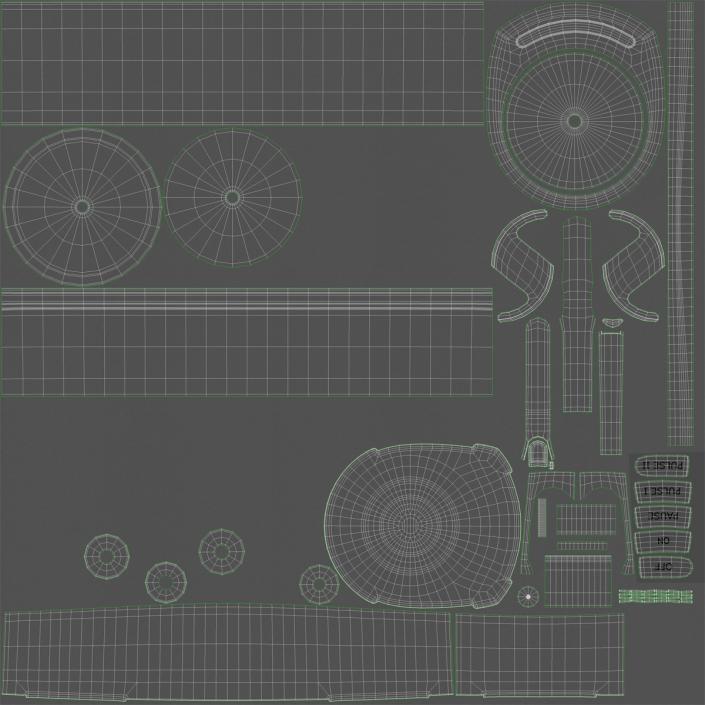 Food Processor 3D model