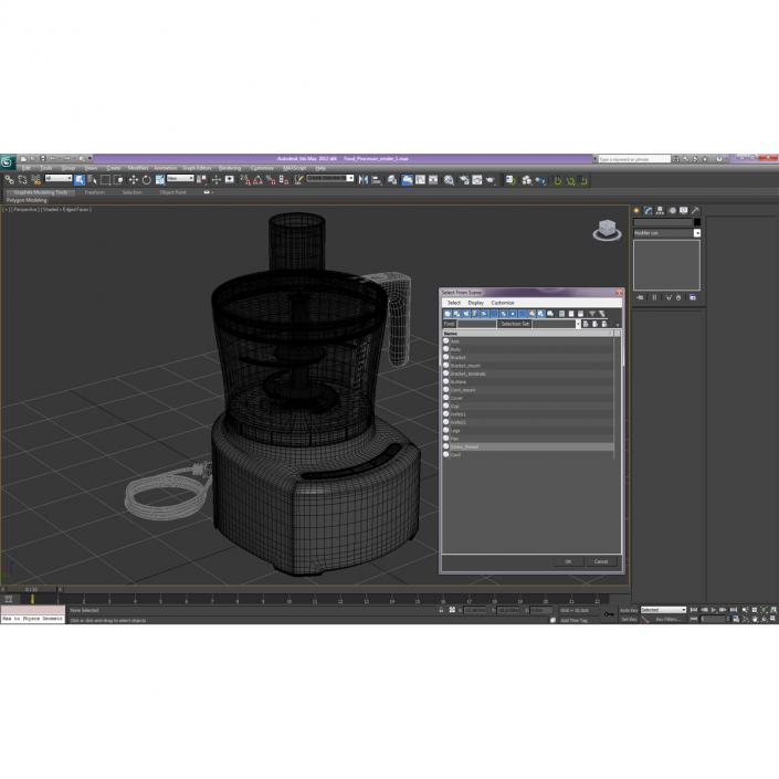 Food Processor 3D model