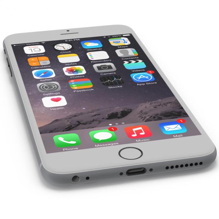 iPhone 6 Plus 3D Models Set 2 3D model