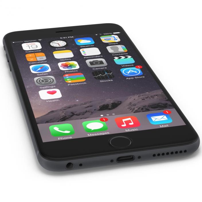 iPhone 6 Plus 3D Models Set 2 3D model