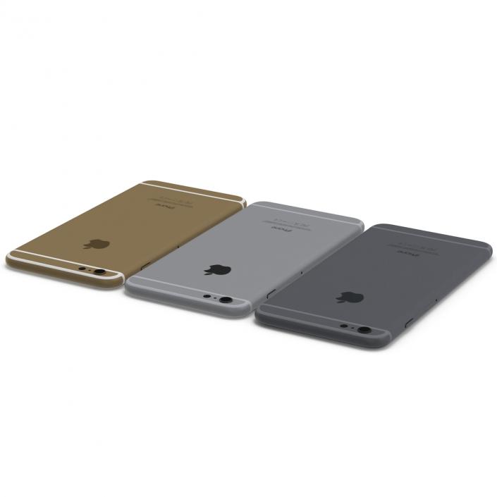 iPhone 6 Plus 3D Models Set 2 3D model