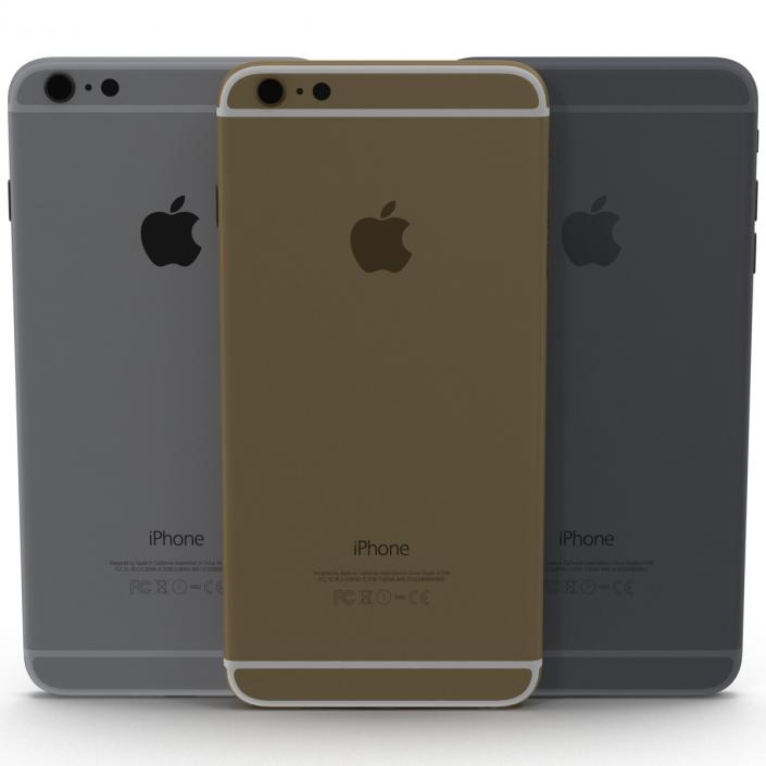 iPhone 6 Plus 3D Models Set 2 3D model