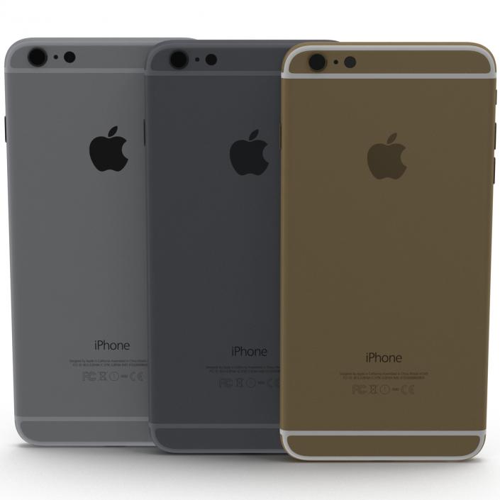 iPhone 6 Plus 3D Models Set 2 3D model