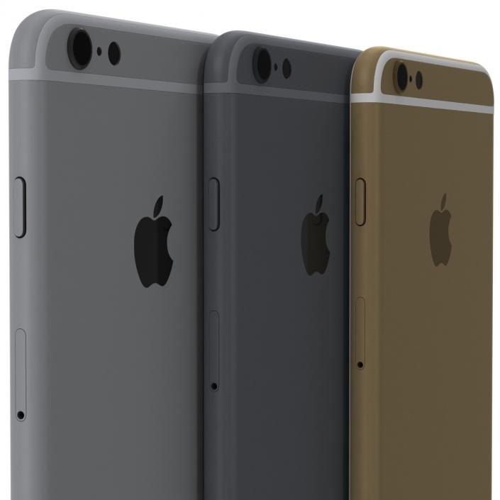 iPhone 6 Plus 3D Models Set 2 3D model