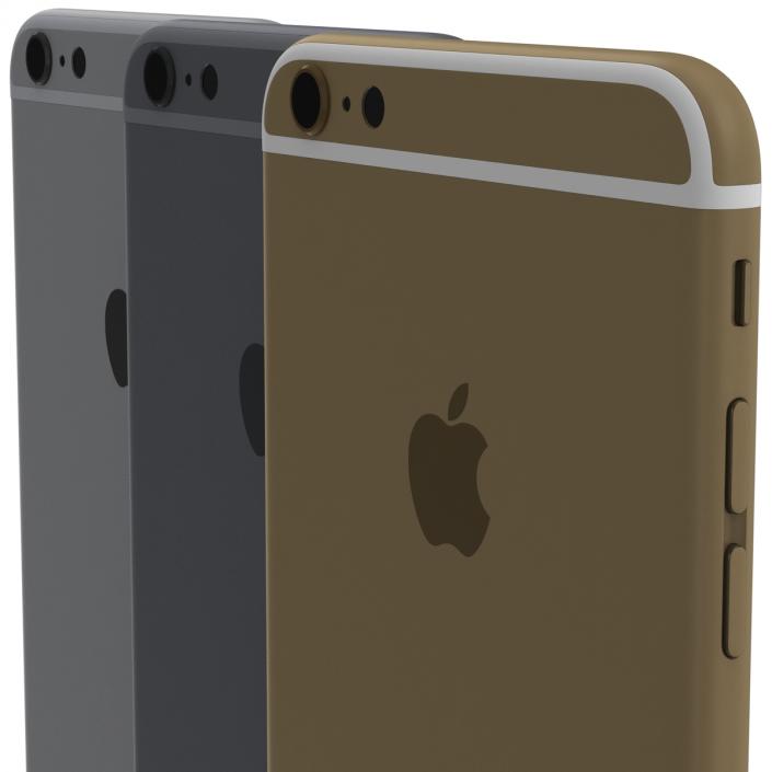 iPhone 6 Plus 3D Models Set 2 3D model