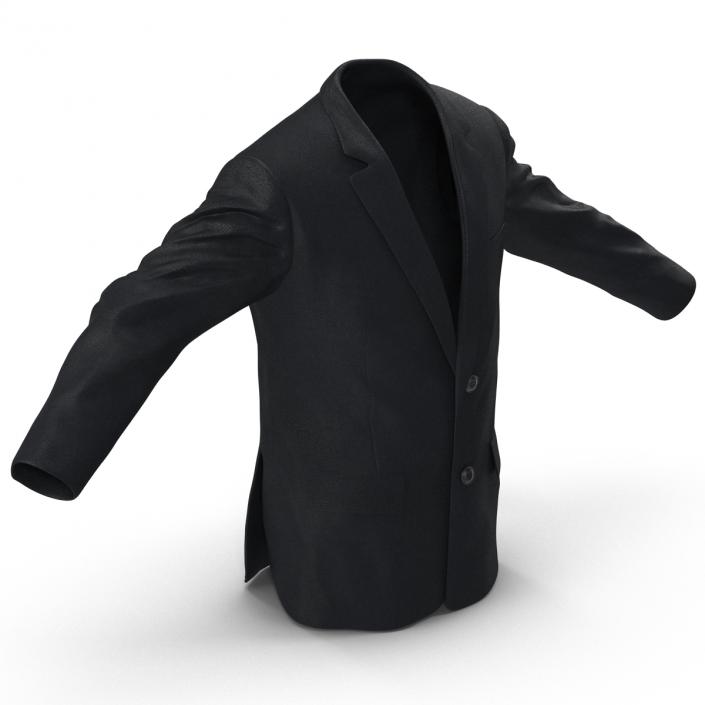 3D Mens Suit Jacket 3 model