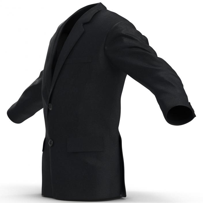 3D Mens Suit Jacket 3 model