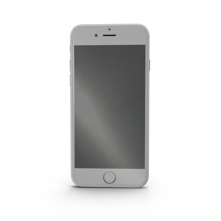 3D model iPhone 6 Silver