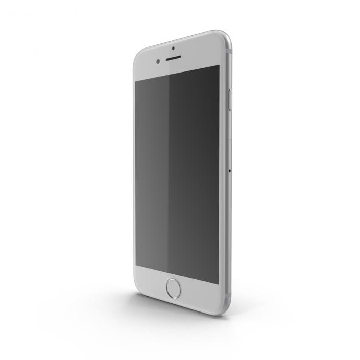 3D model iPhone 6 Silver