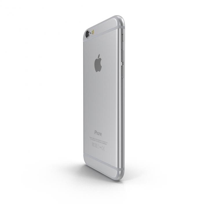 3D model iPhone 6 Silver