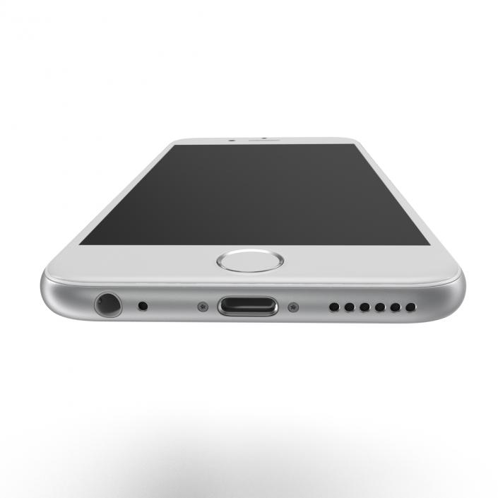 3D model iPhone 6 Silver