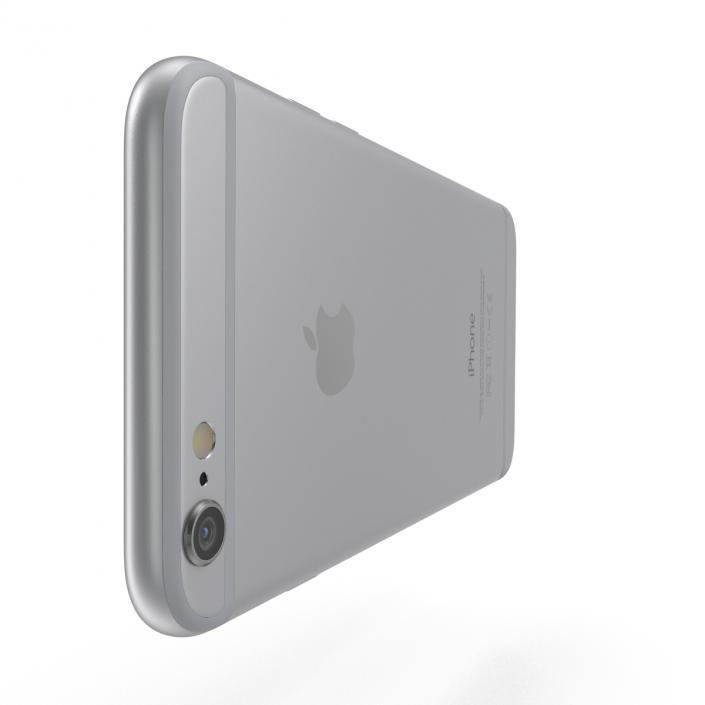 3D model iPhone 6 Silver