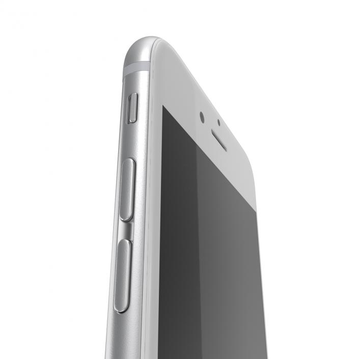 3D model iPhone 6 Silver