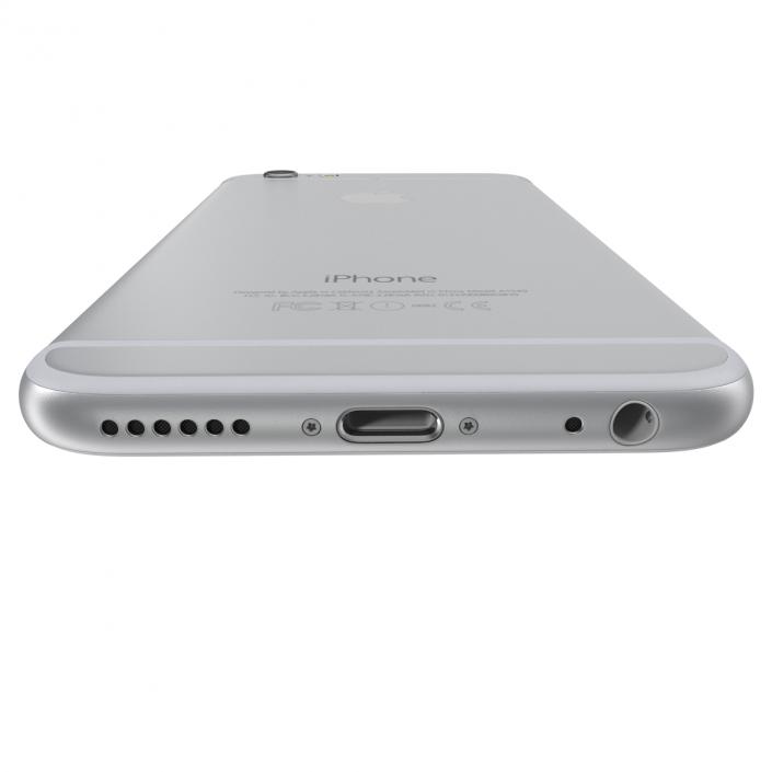 3D model iPhone 6 Silver