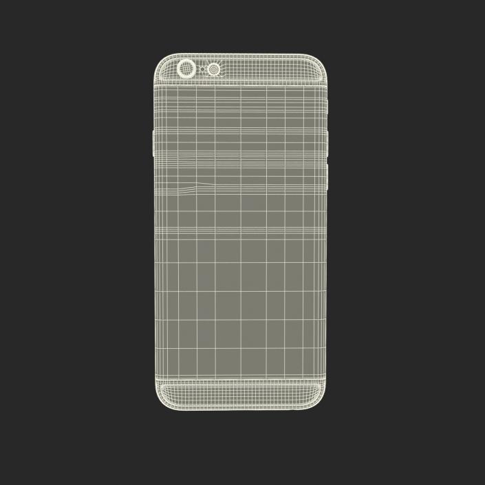 3D model iPhone 6 Silver