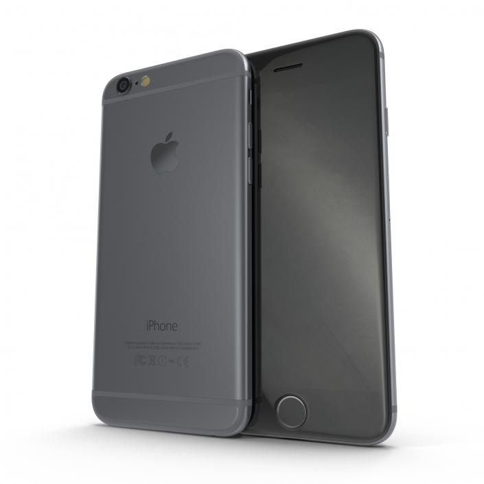 iPhone 6 Space Gray 3D model