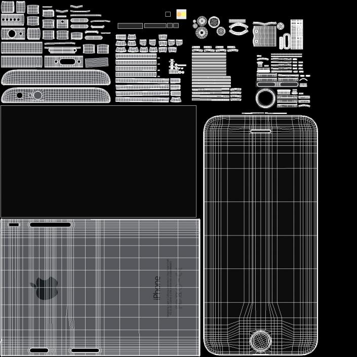 iPhone 6 Space Gray 3D model