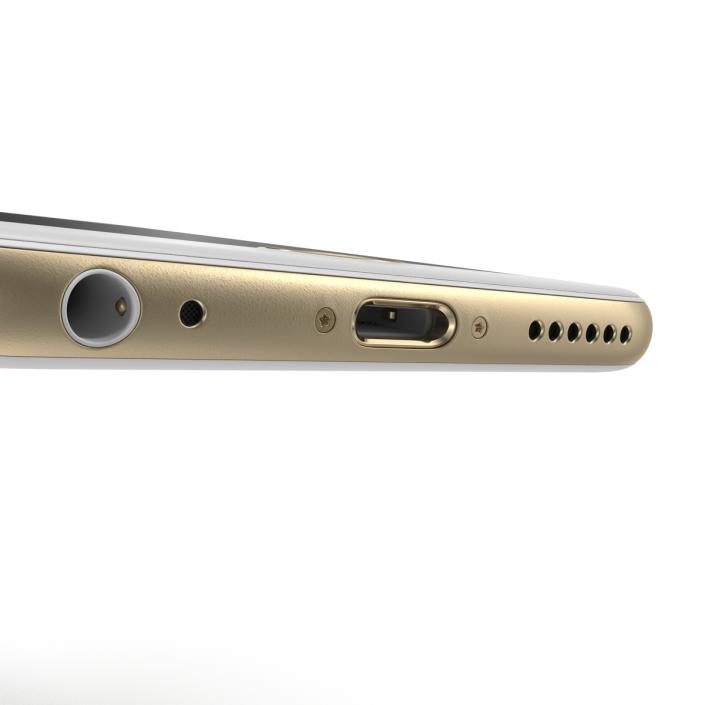 3D iPhone 6 Gold model